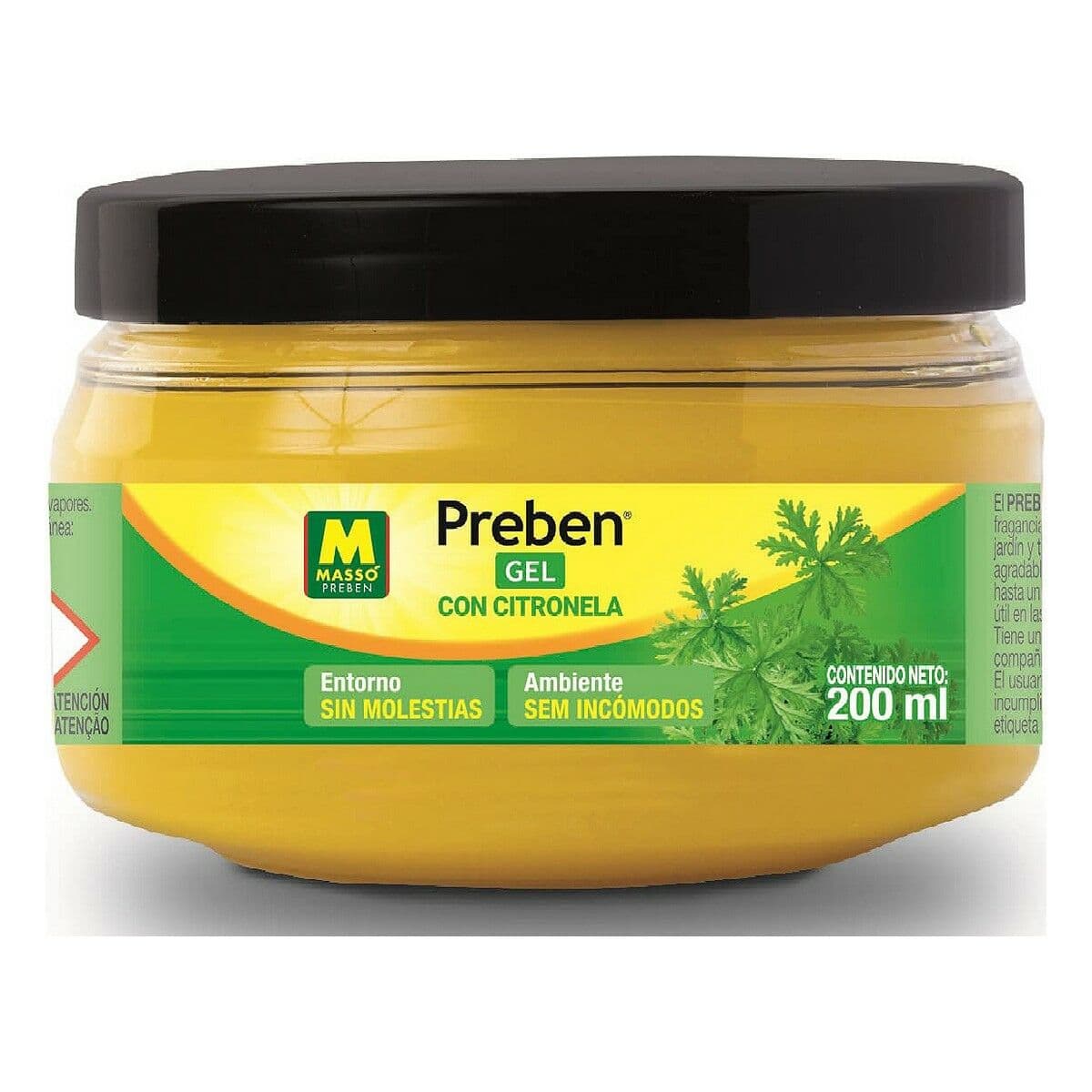 Repellente per le zanzare Massó Citronella 200 ml Gel