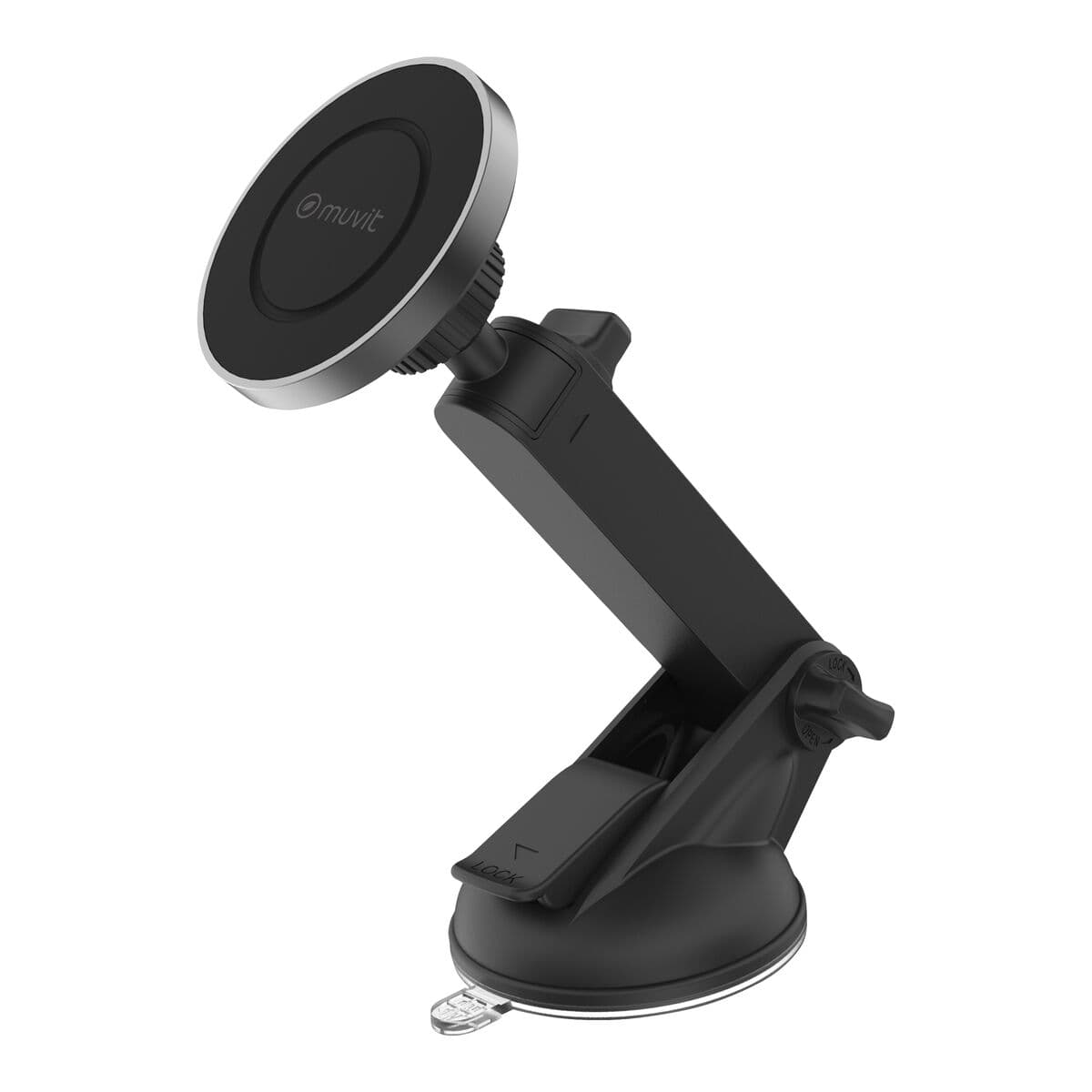 Supporto per Auto Muvit Nero