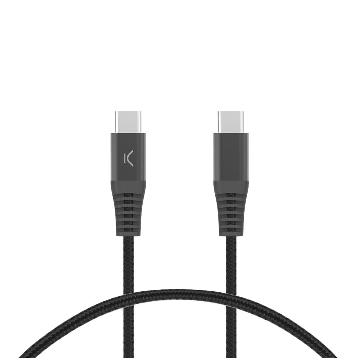Cavo USB KSIX Nero 1 m