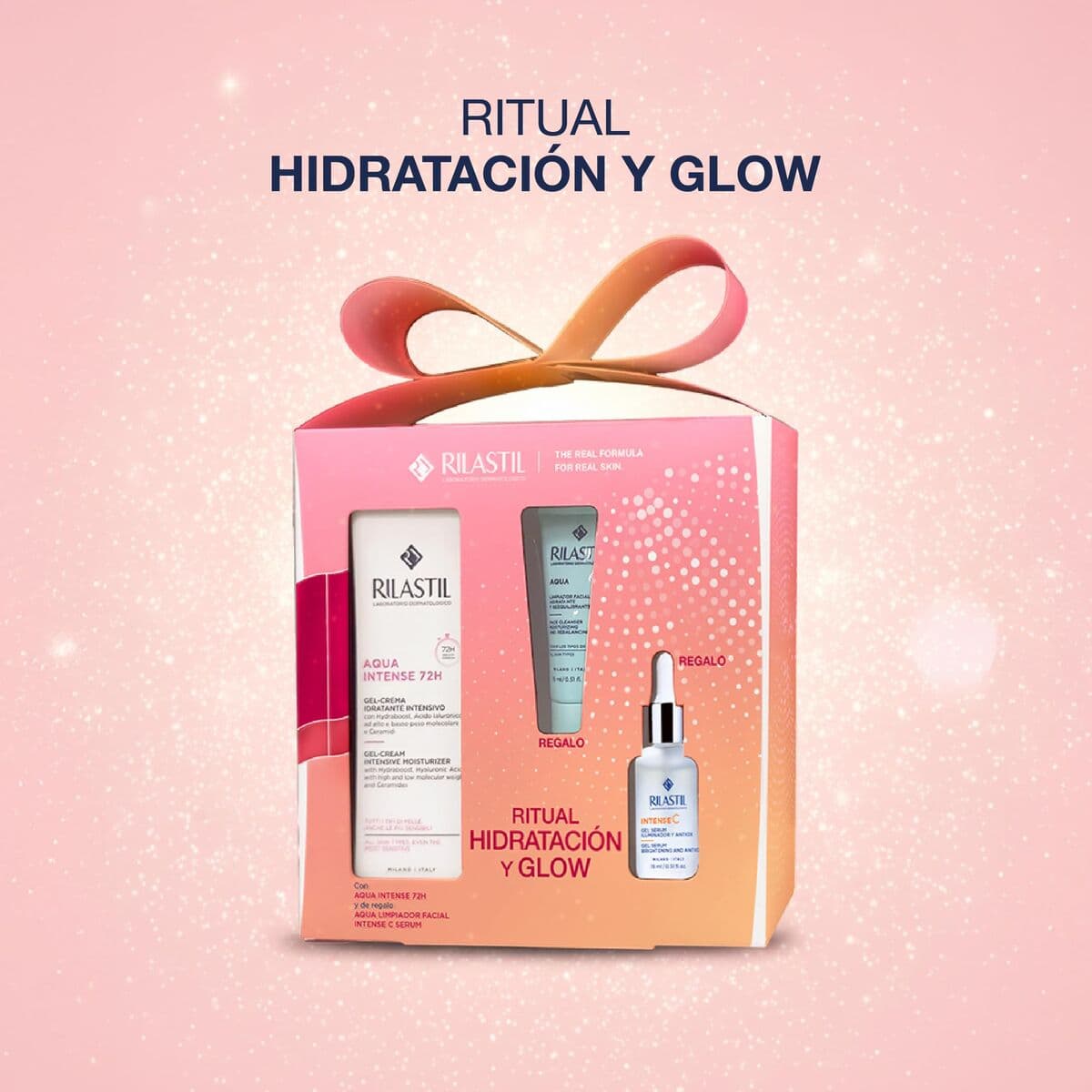 Cofanetto Cosmetica Donna Rilastil RILASTIL AQUA 3 Pezzi
