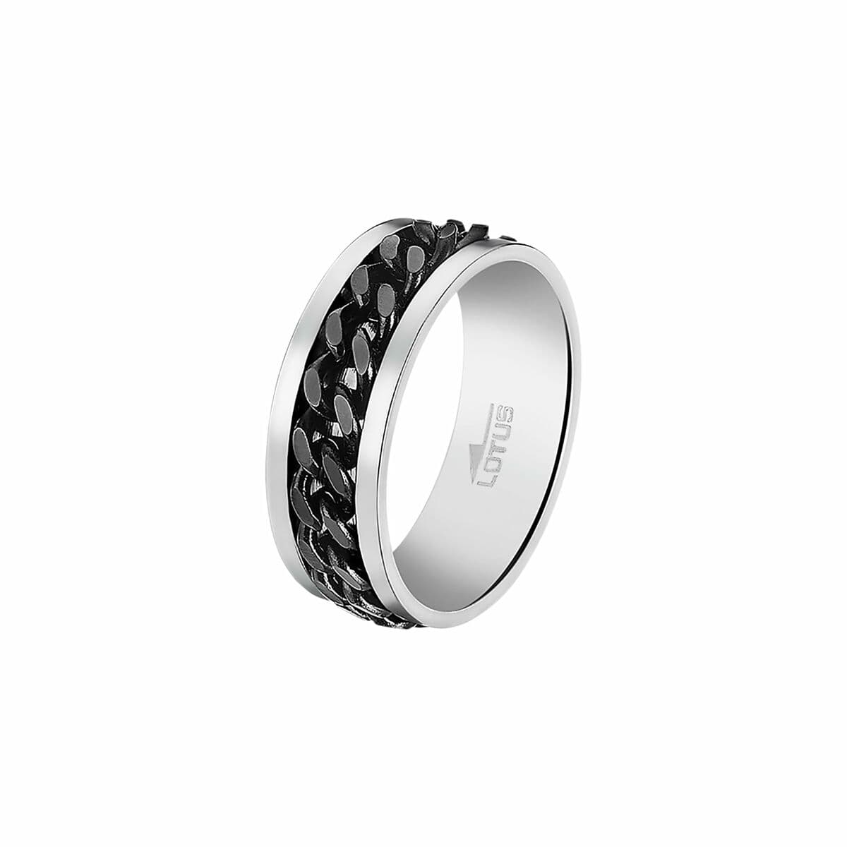 Anello Uomo Lotus LS2394-3/224 Argentato Nero 24