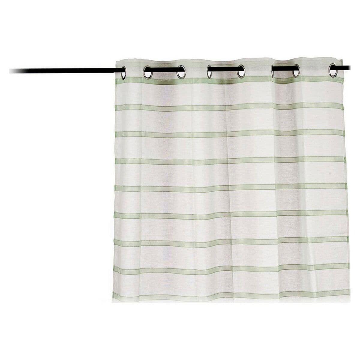 Tenda Gift Decor Verde 140 x 0,1 x 260 cm Tenda pura Righe