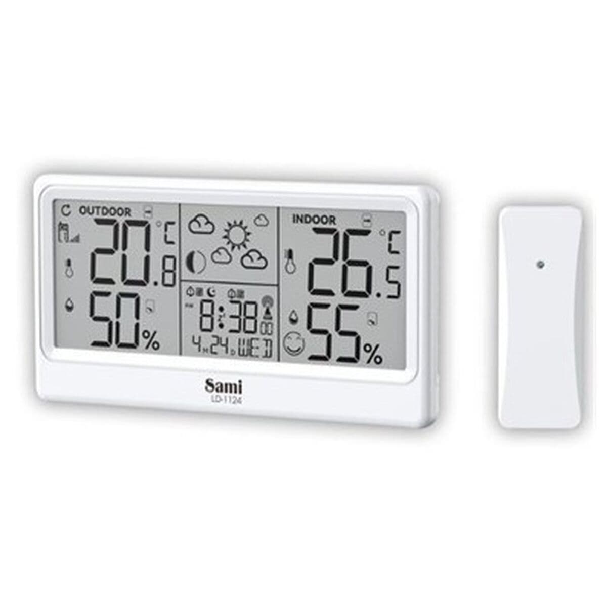 Stazione Meteorologica Multifunzione SAMI LD-1124 Digitale