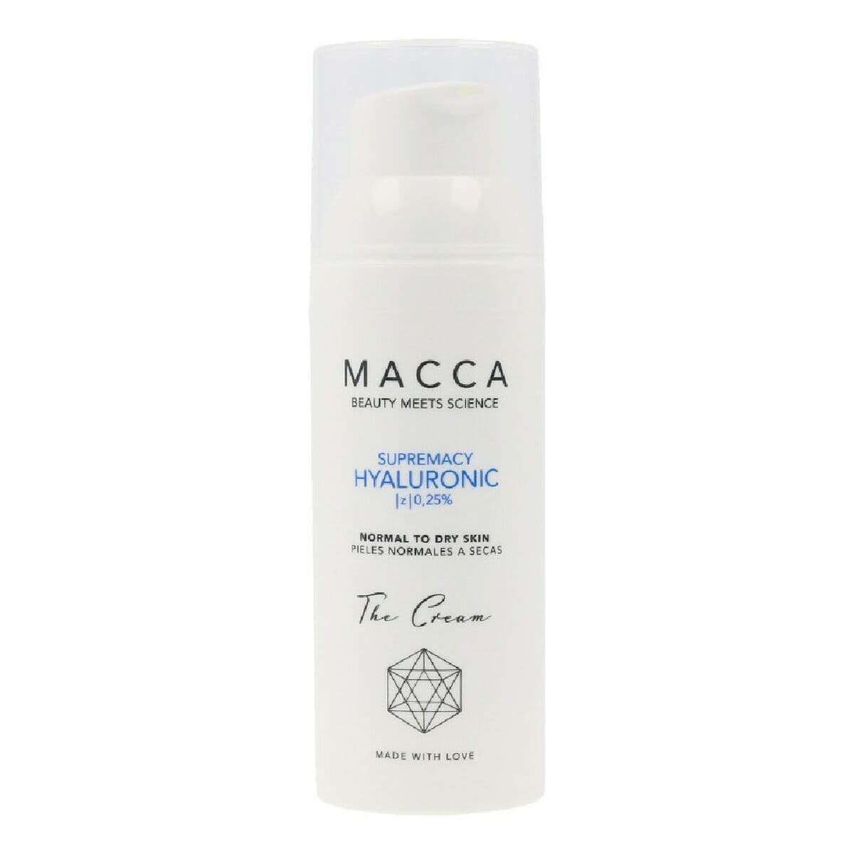 Crema Idratante Intensiva Macca Supremacy Hyaluronic 50 ml