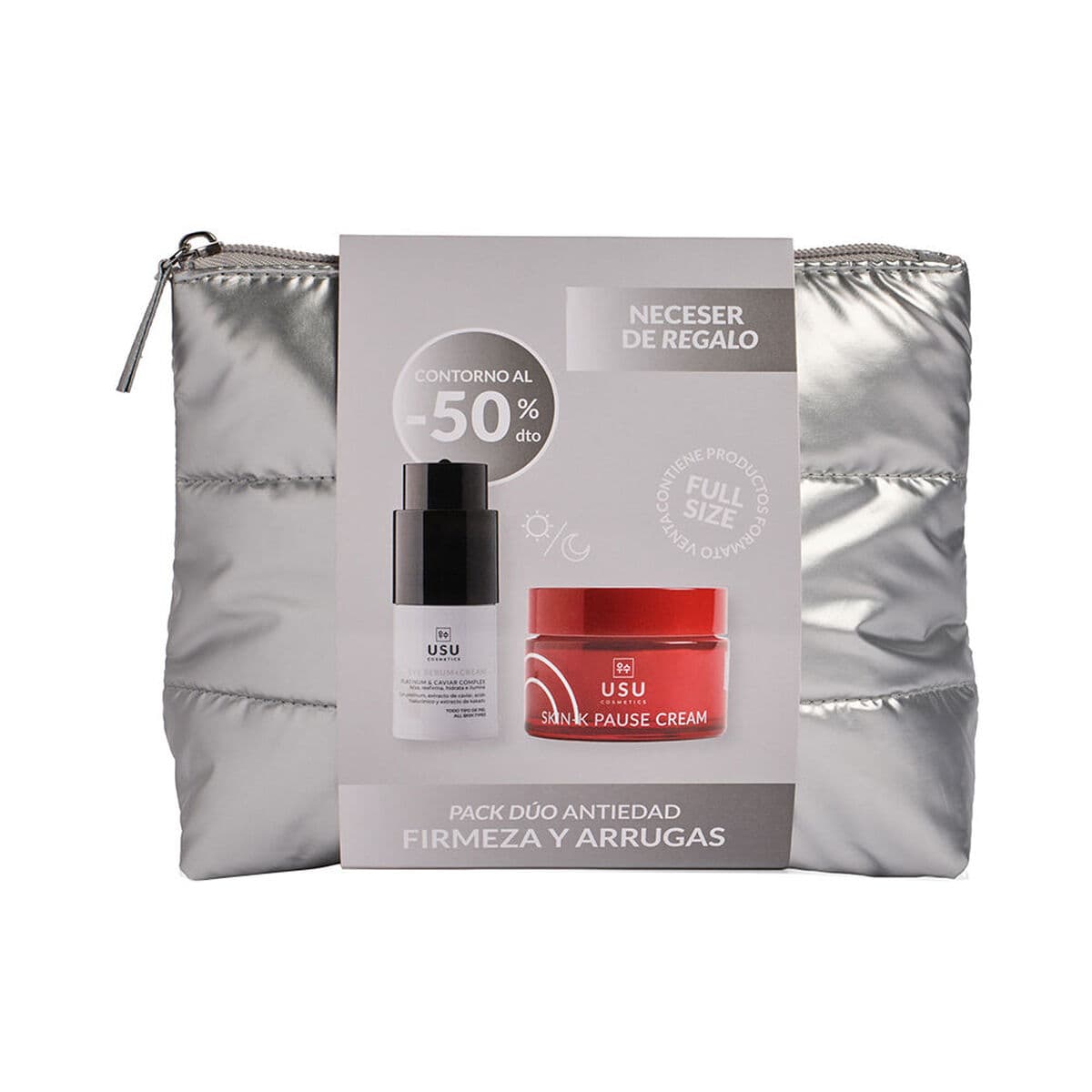 Cofanetto Cosmetica Donna USU Cosmetics USU COSMETICS ANTIEDAD 2 Pezzi