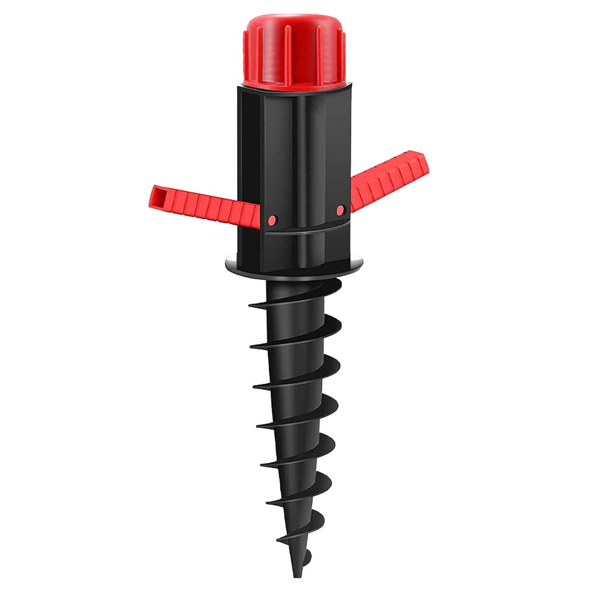 Marbueno Pincho Parasol Plastico Nero 37x6x6 cm Spiaggia e Giardino 10505