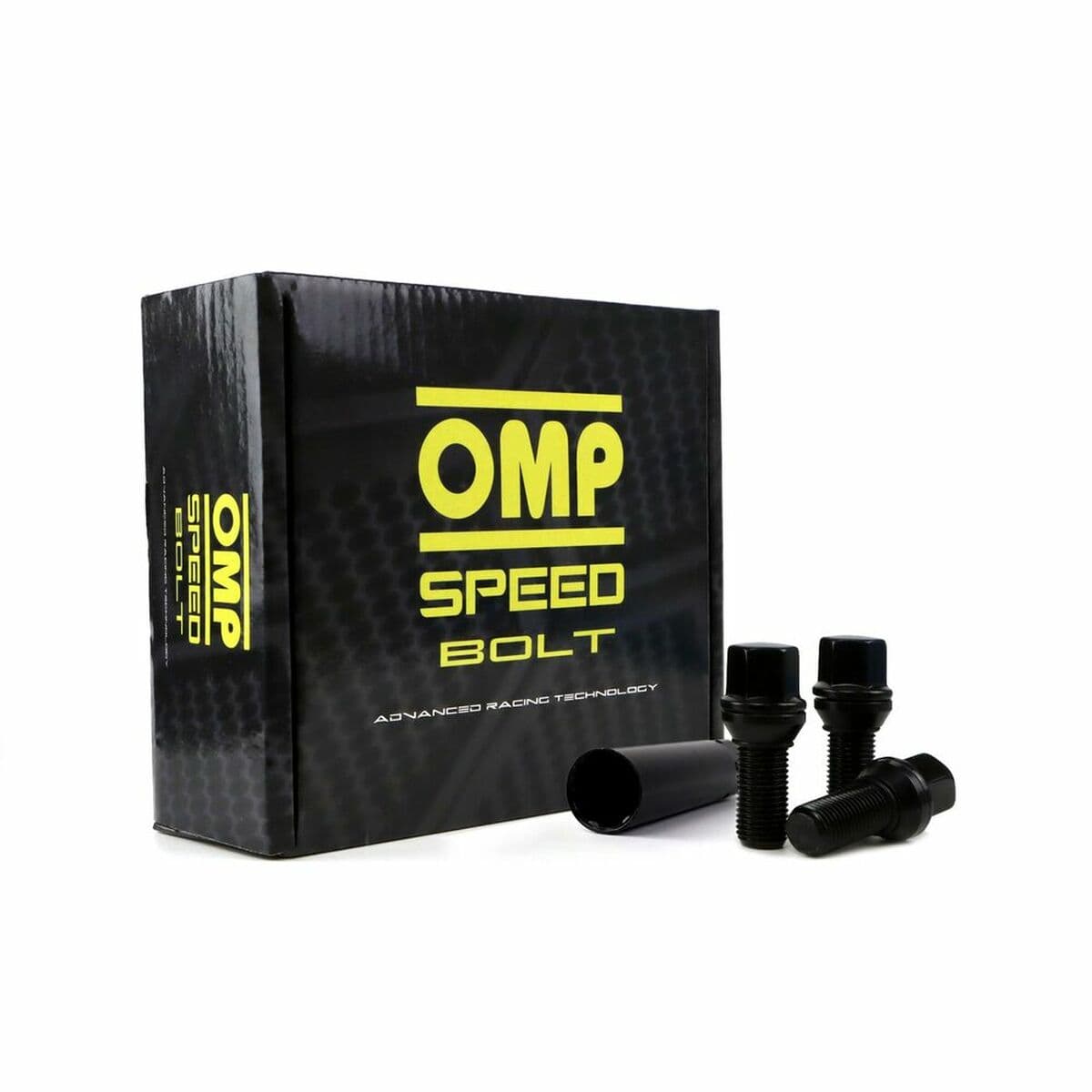 Schraubensatz OMP OMPS09791201 Schwarz M12 x 1,50 33 mm (20 Stück)