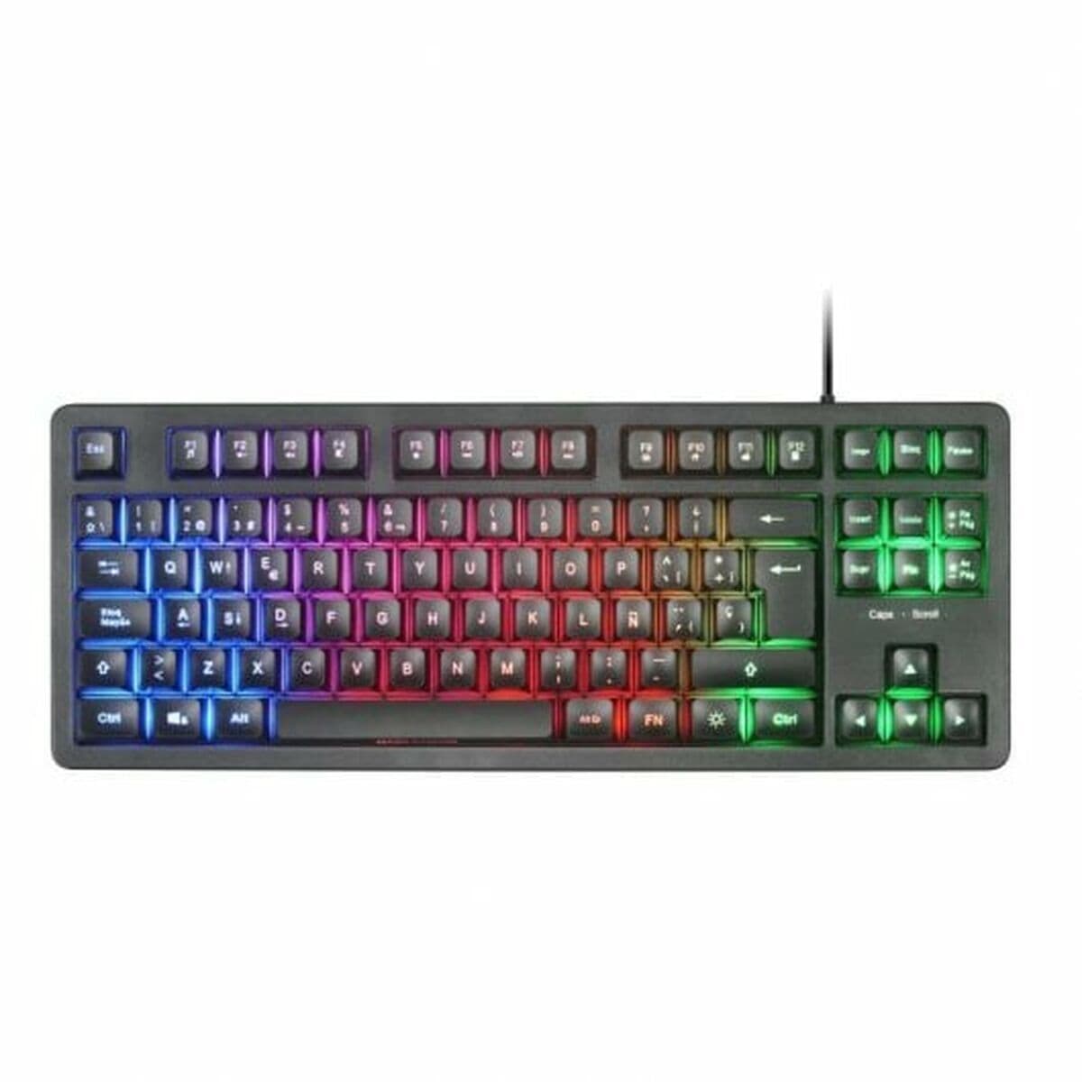 Tastiera Mars Gaming MK023ES Nero Qwerty in Spagnolo