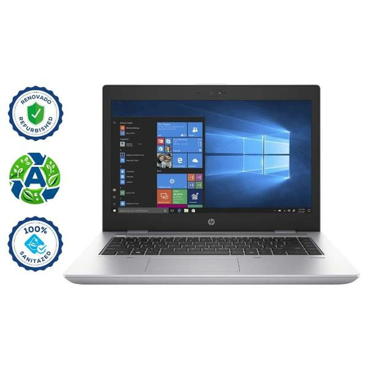 Laptop HP ?3XJ63UT#ABA 14" Intel Core i5 8250U 8 GB RAM 256 GB SSD Qwerty in Spagnolo Windows 11 (Ricondizionati A)