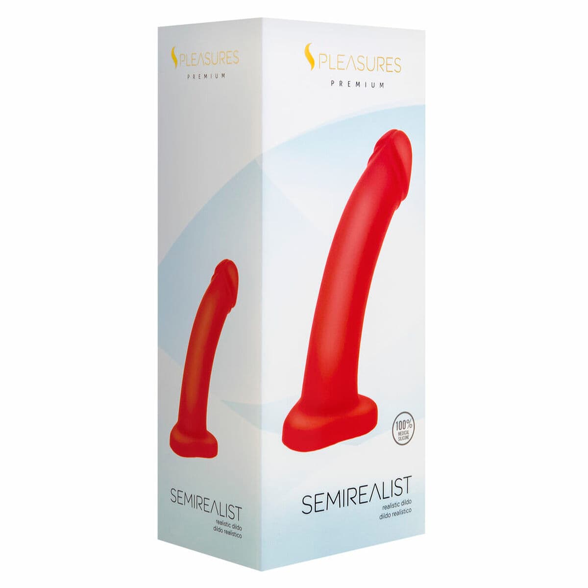 Dildo S Pleasures Silicone (16,5 cm)