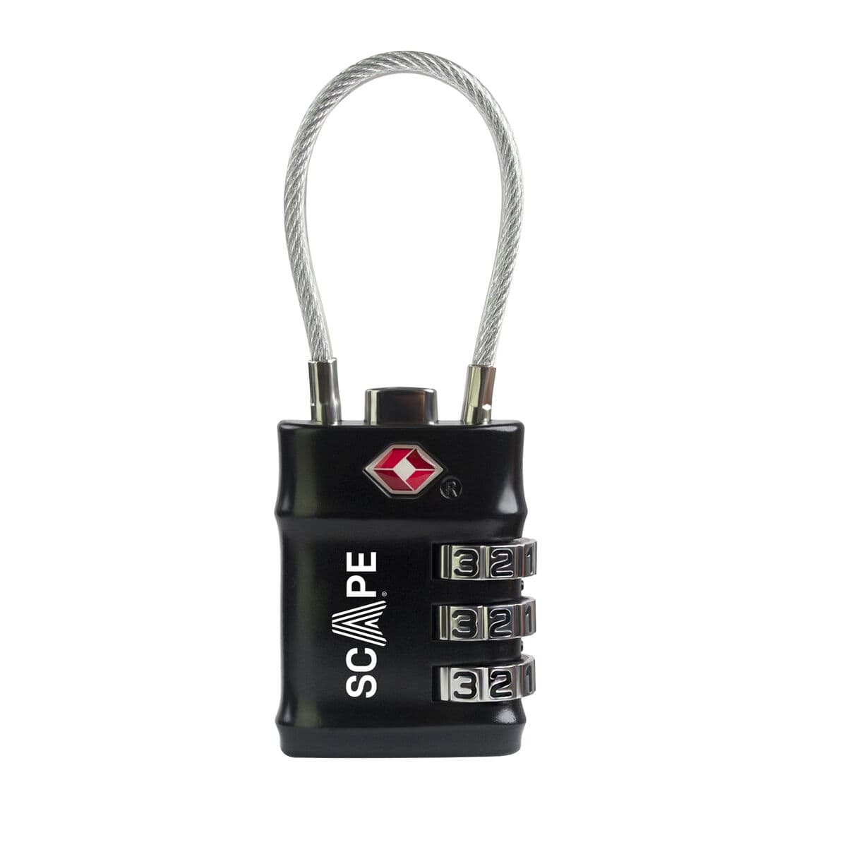 Lucchetto a combinazione Scape Travel TSA-201