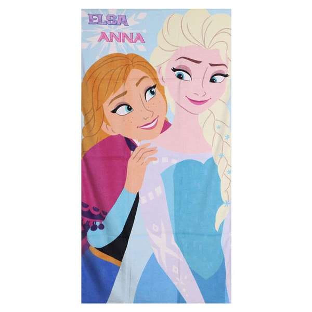 Telo da Mare Frozen Azzurro Chiaro 70 x 140 cm