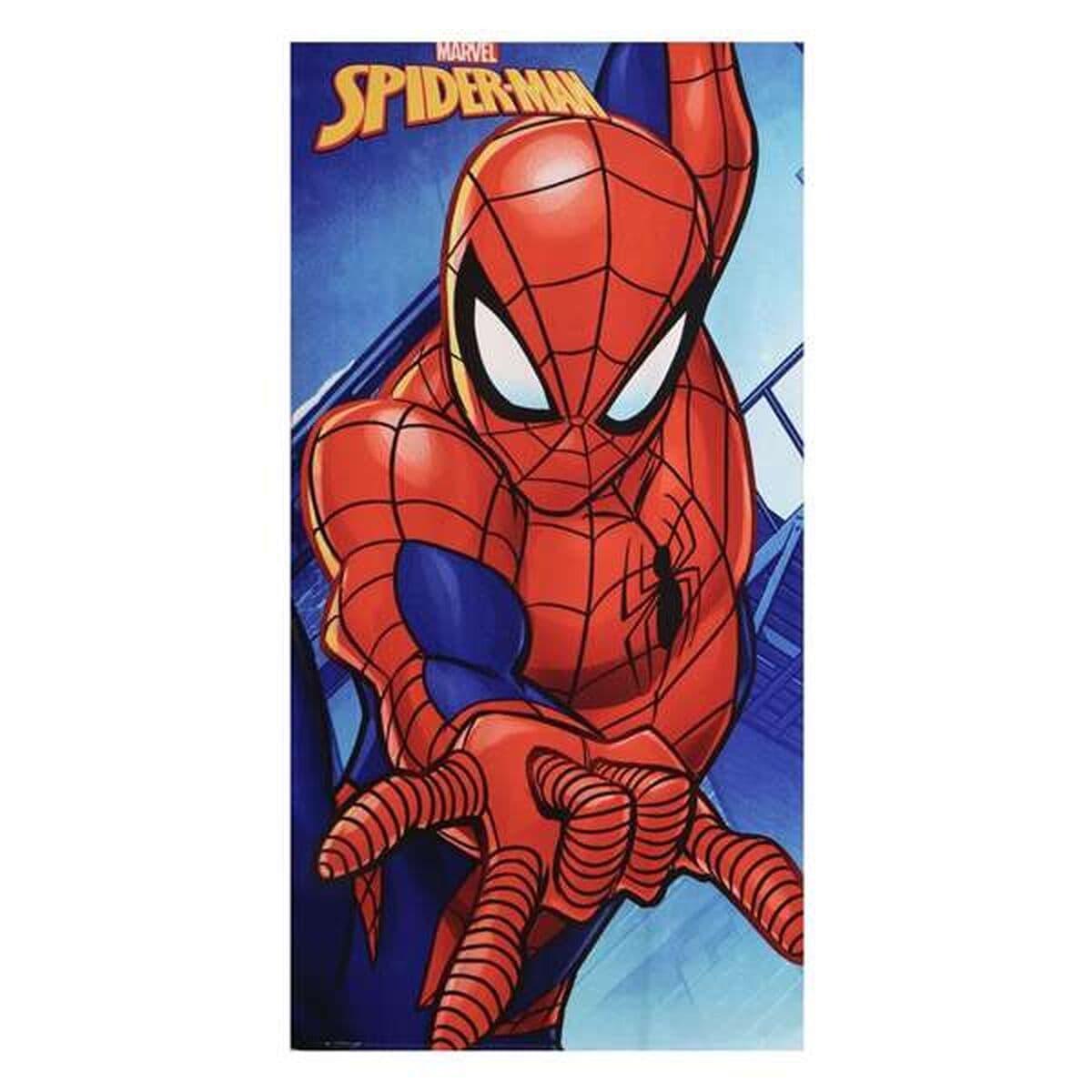 Strandbadetuch Spider-Man Blau 70 x 140 cm