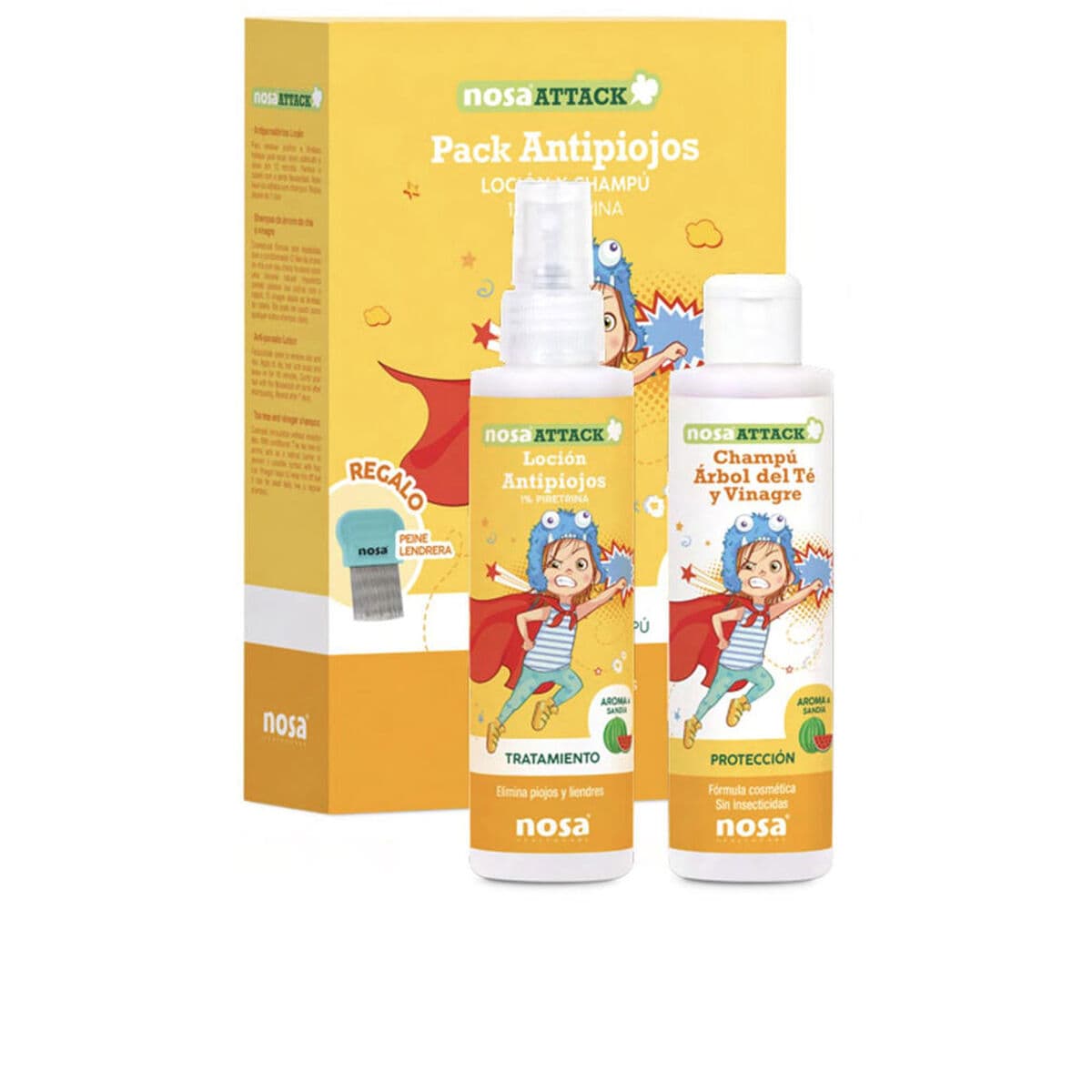 Set di igiene Nosa Healthcare ATTACK 2 Pezzi