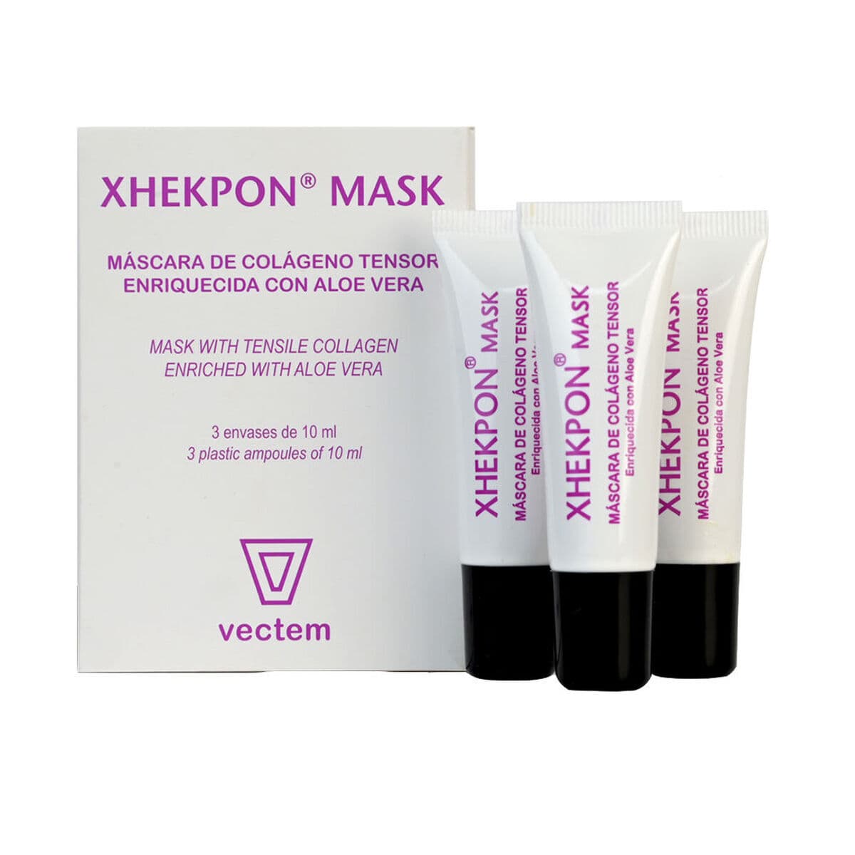 Maschera Viso Idratante Xhekpon XHEKPON 3 Unità
