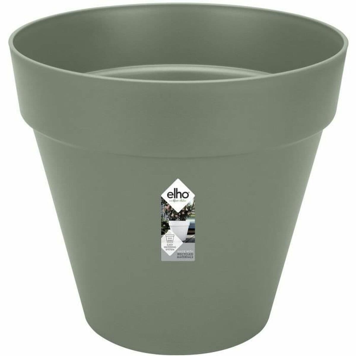 Vaso Elho Rotonda Verde Plastica Ø 40 cm