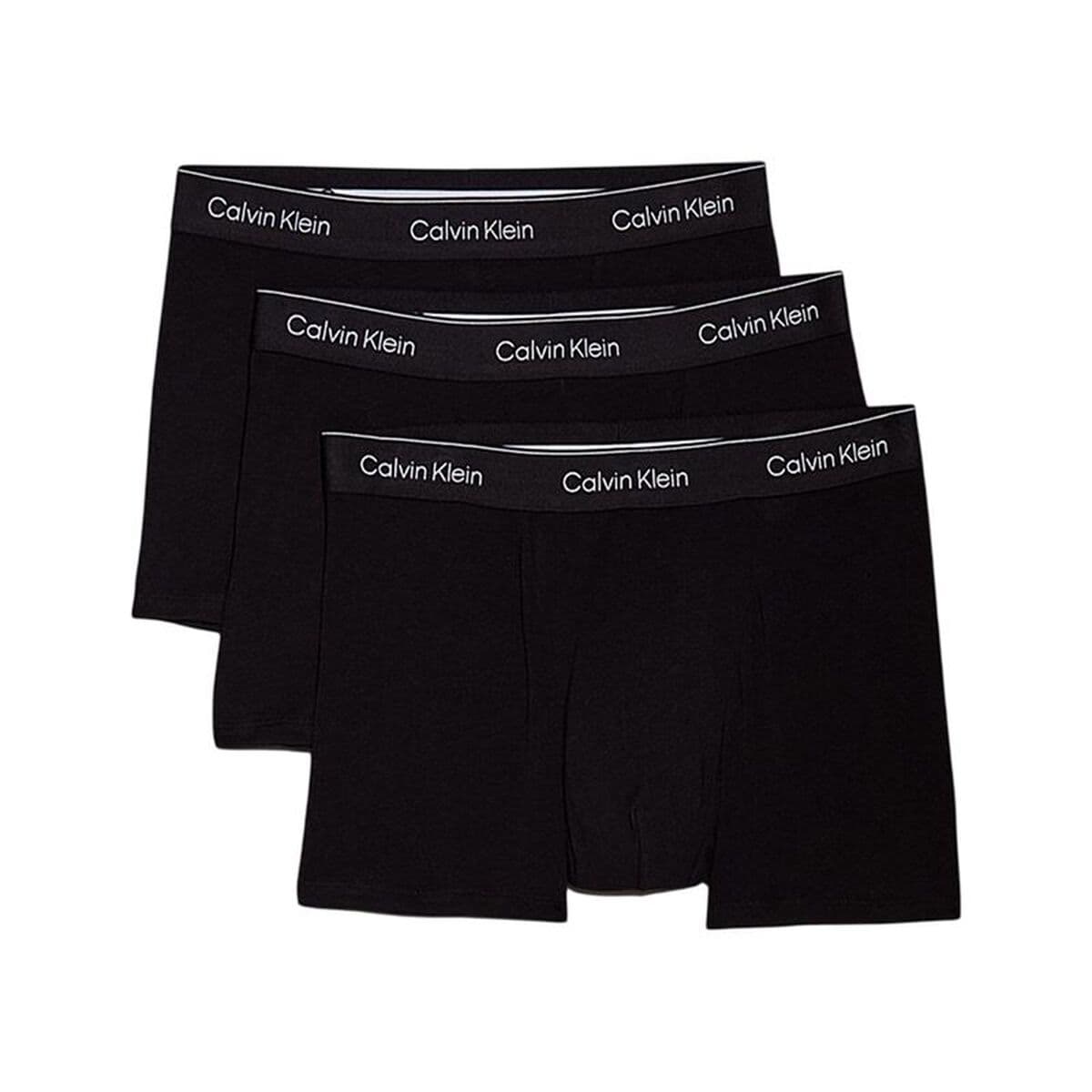 Boxer da Uomo Calvin Klein Nero 3 Pezzi