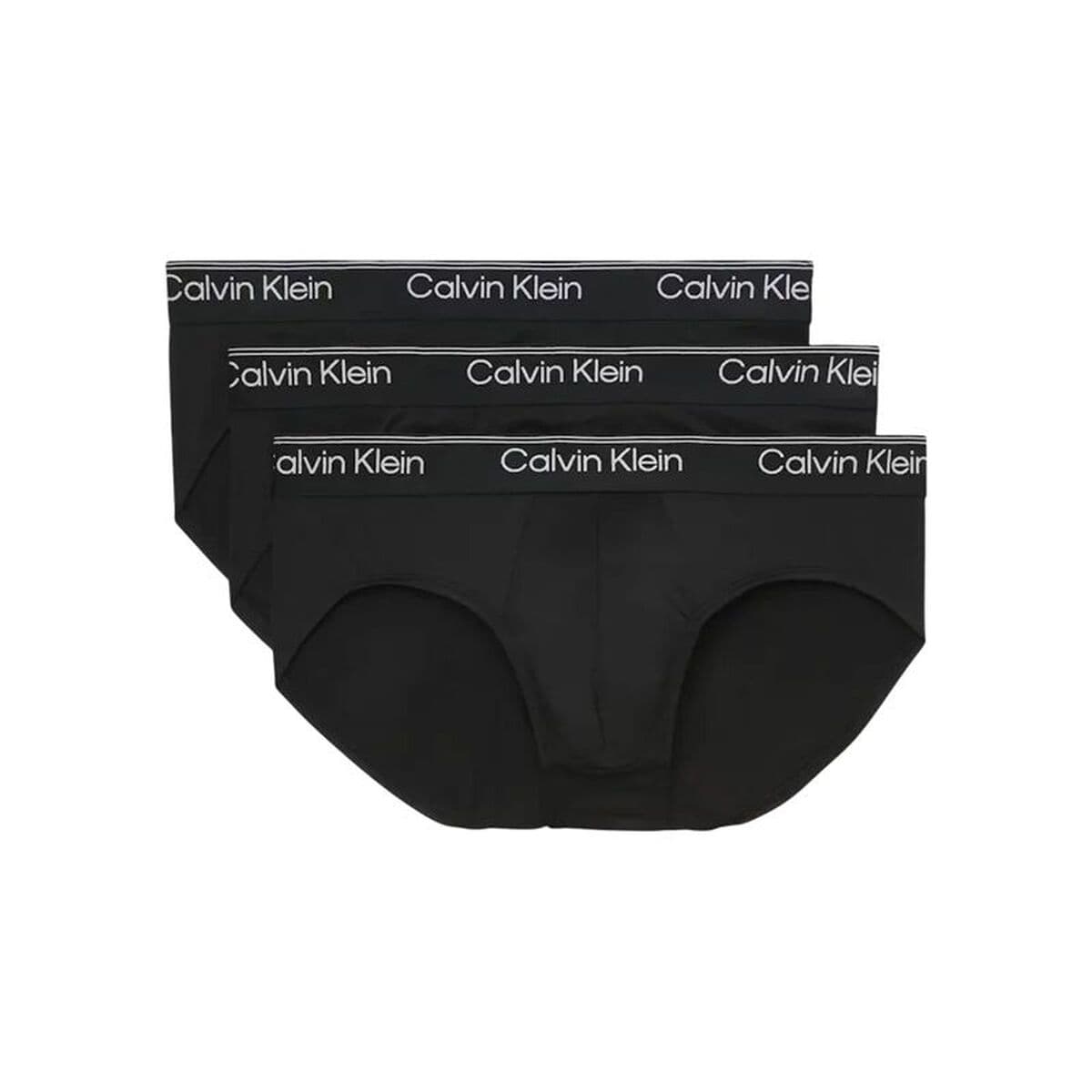 Slips Calvin Klein Nero 2 Unità