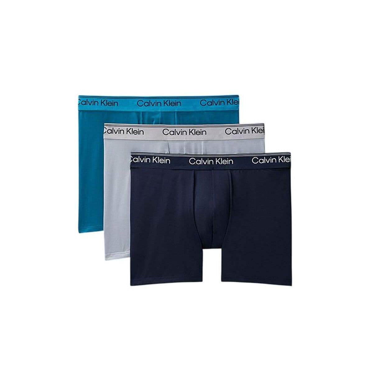 Boxer da Uomo Calvin Klein Azzurro 3 Pezzi