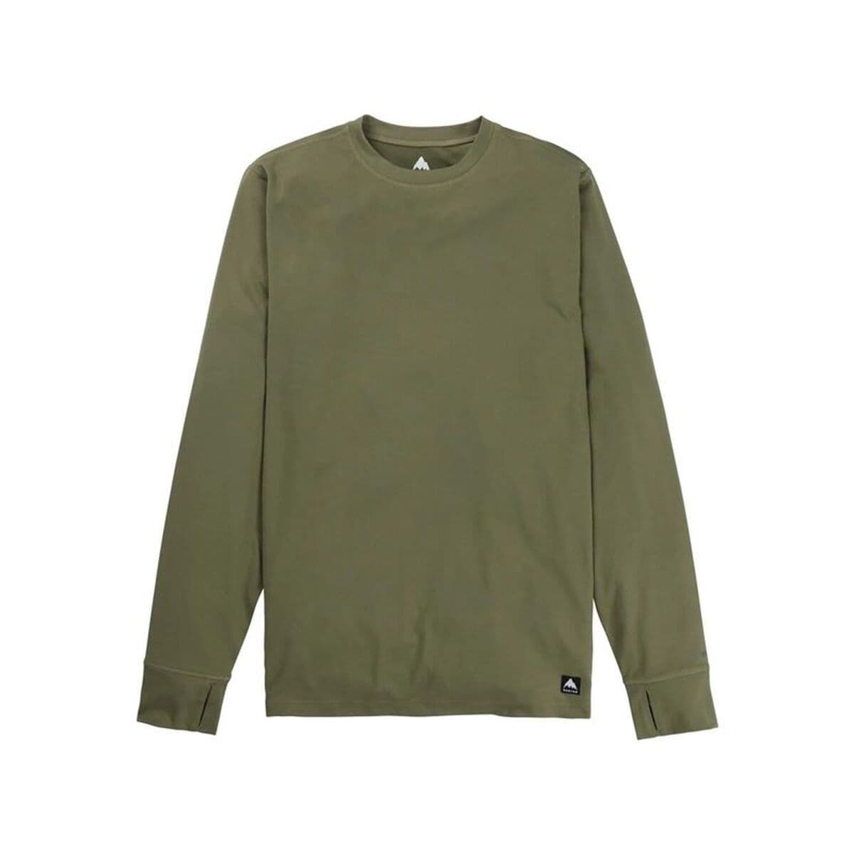 Felpa senza Cappuccio Uomo Burton Midweight Crew Verde