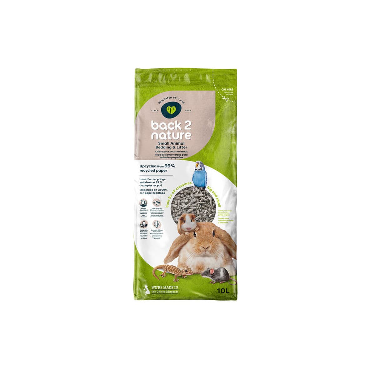 Letto di carta FibreCycle Back 2 Nature