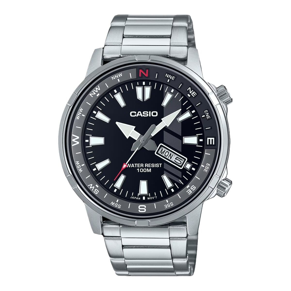 Orologio Uomo Casio MTD-130D-1A2VDF Argentato (Ø 44 mm)