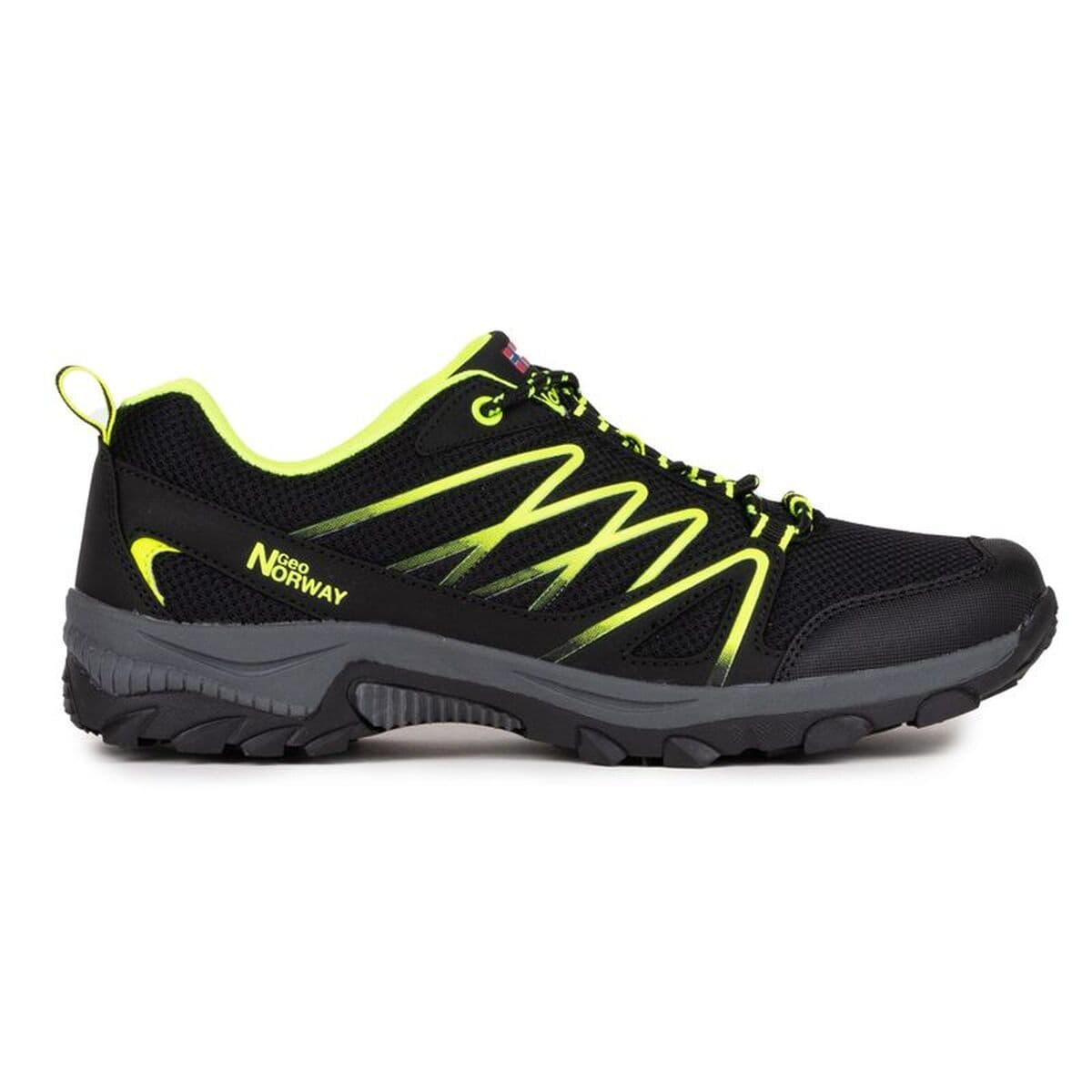 Scarpe da Uomo per Camminare Geographical Norway Nero