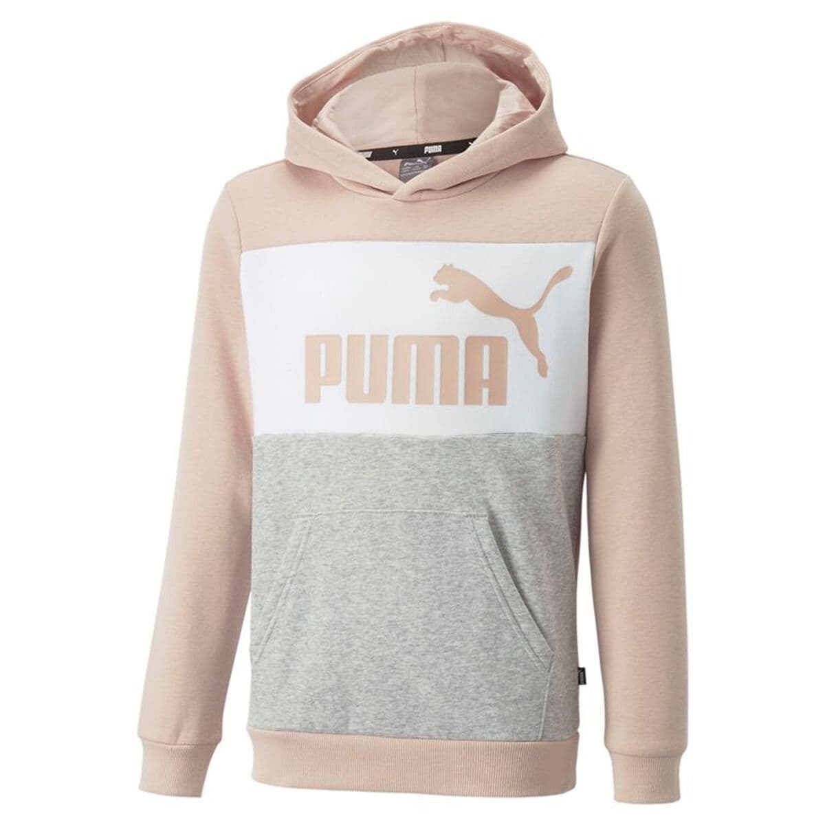 Felpa con Cappuccio da Bambina Puma Essentials+