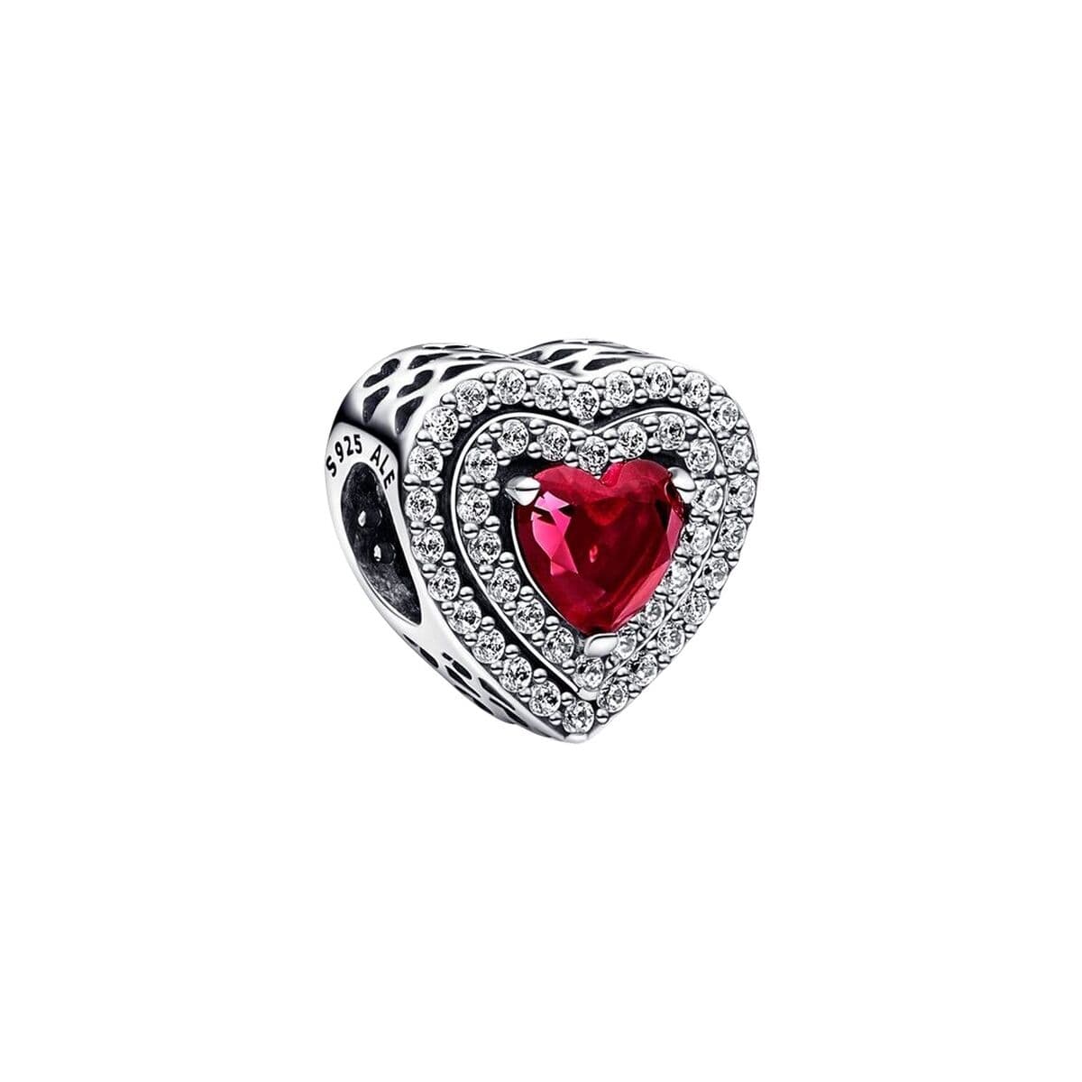 Perlina Donna Pandora 799218C02 Rosso Argentato