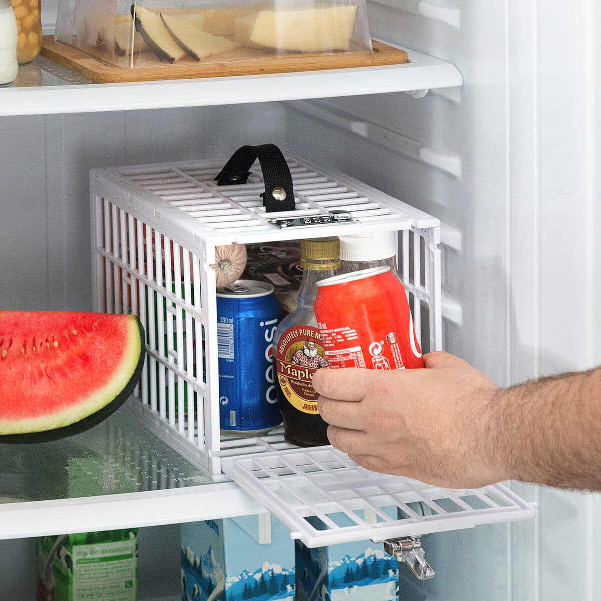 Gabbia di Sicurezza per Frigoriferi Food Safe InnovaGoods