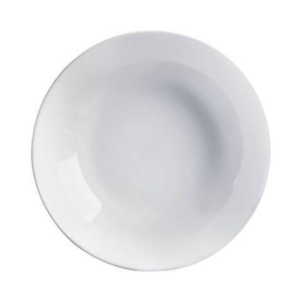 Piatto Fondo Arcoroc Evolutions Bianco Vetro opalino Minimalista