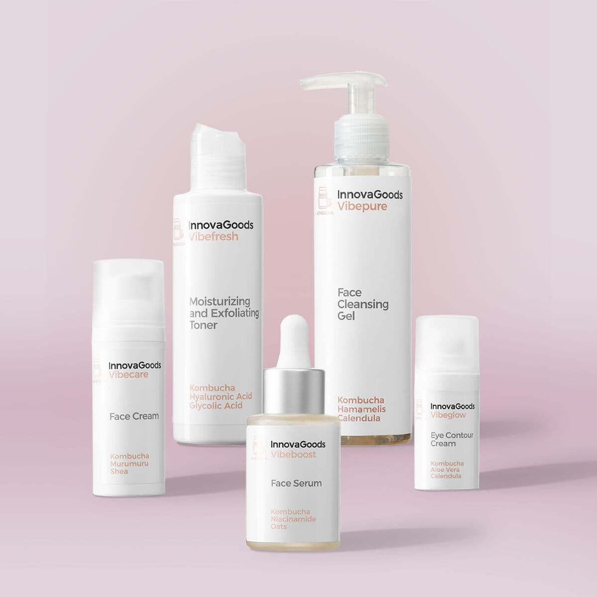 Kit Routine Viso Kombucha InnovaGoods