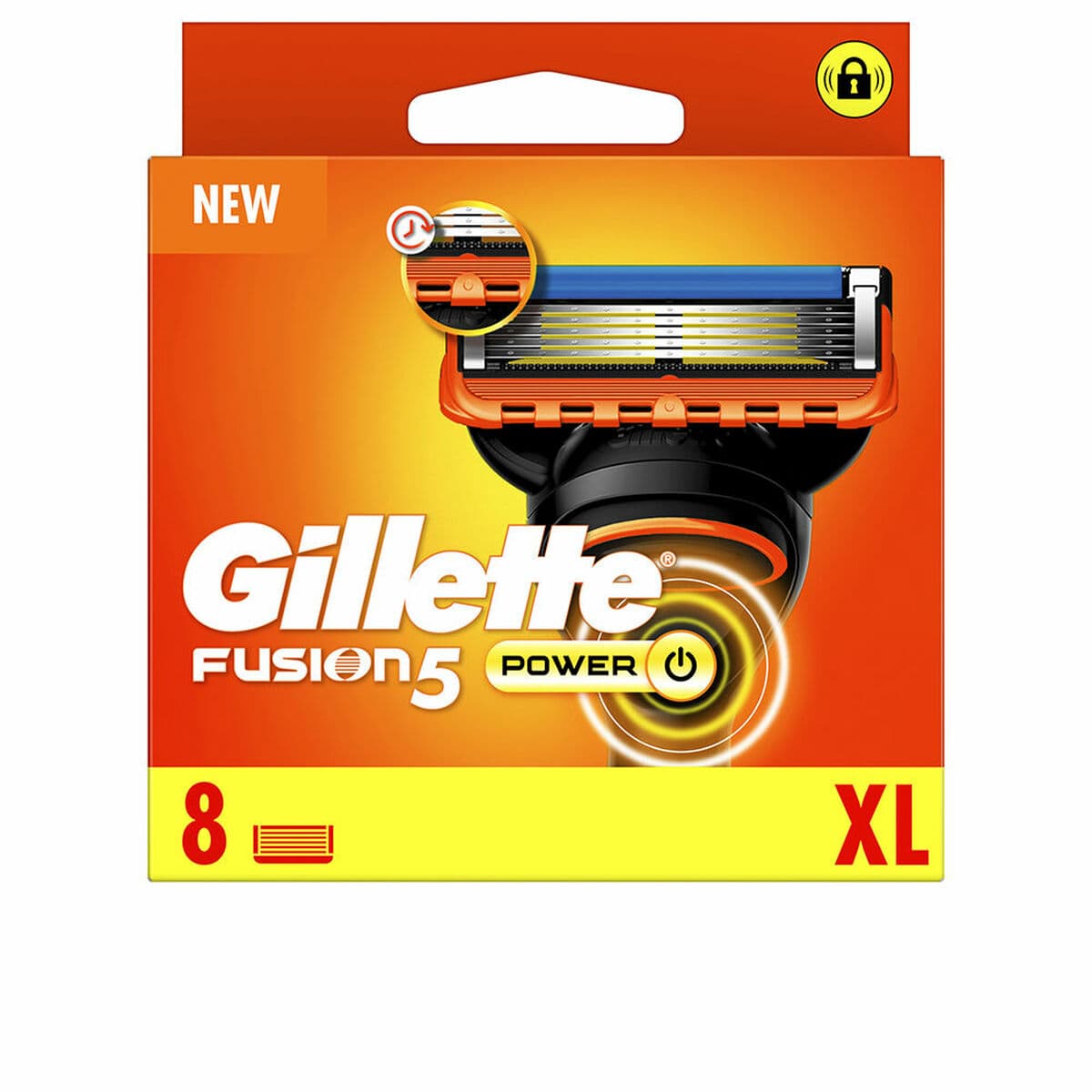 Rasoio da barba Gillette Fusion 5 Power 8 pz