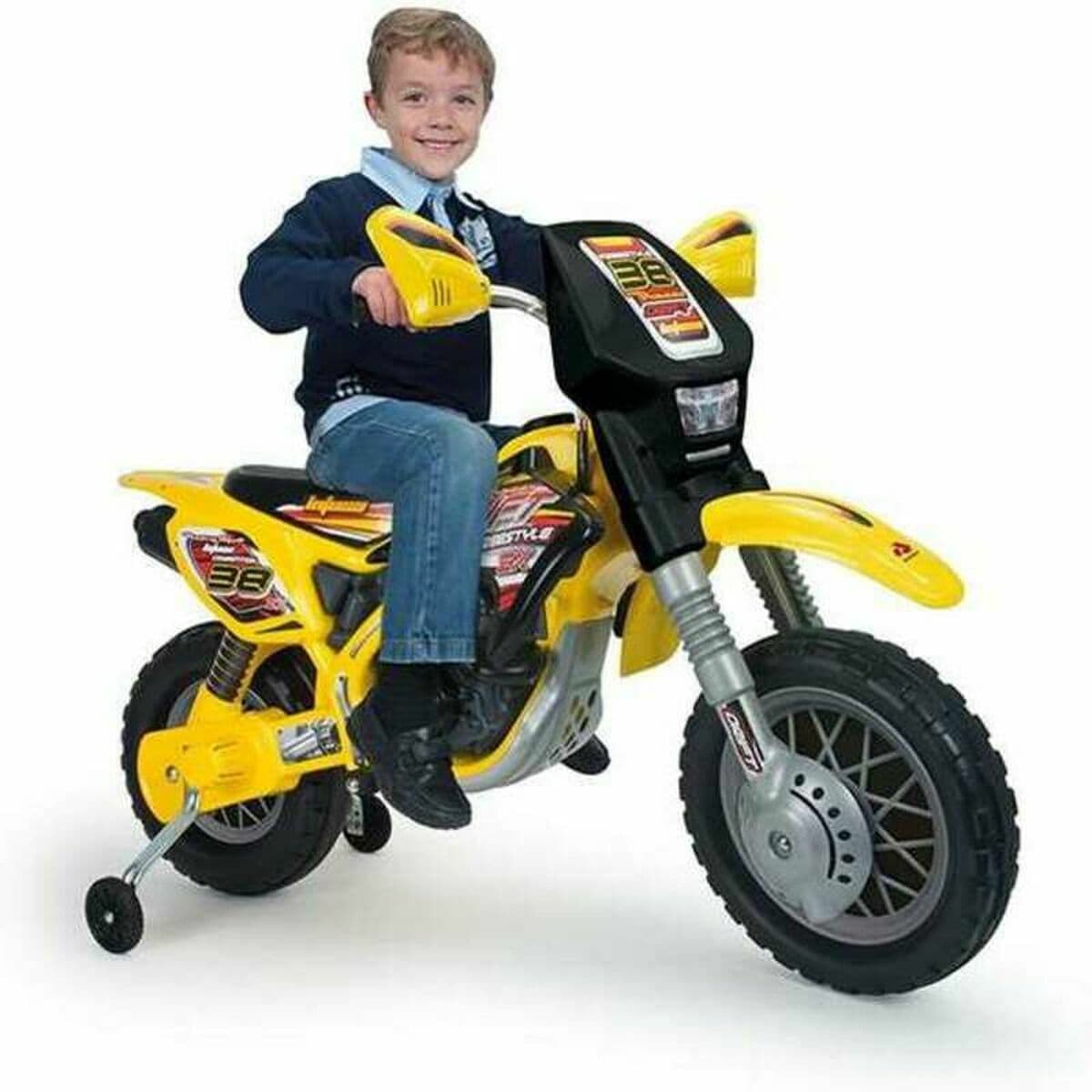Scooter elettrico per bambini Injusa Thunder Max 6V Giallo G