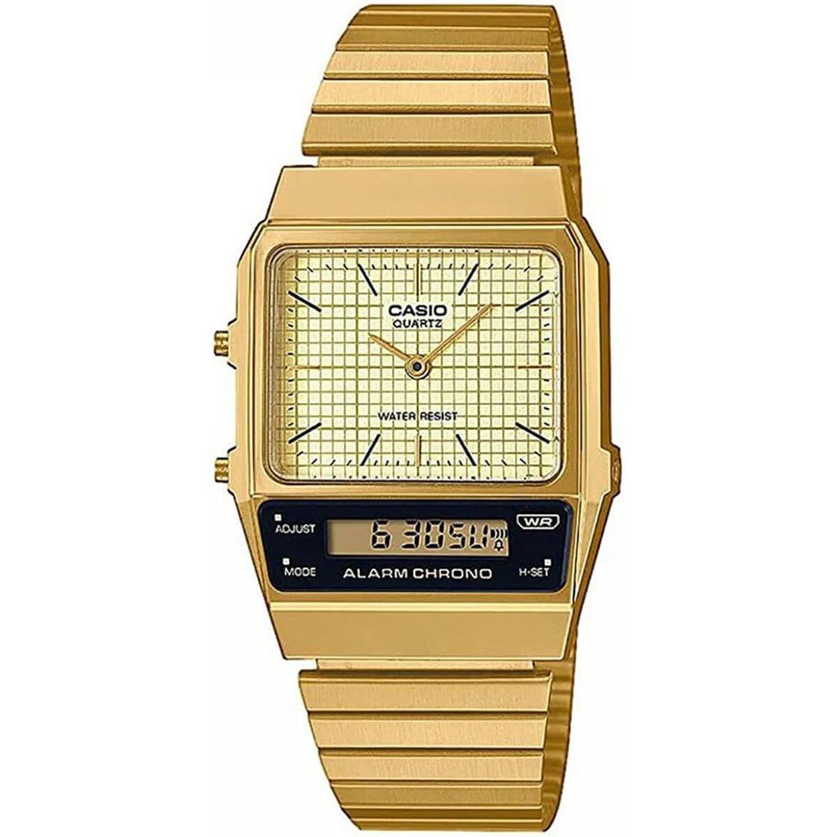 Unisex Watch Casio EDGY COLLECTION RETRO DIAL - GOLD (Ø 40 mm)