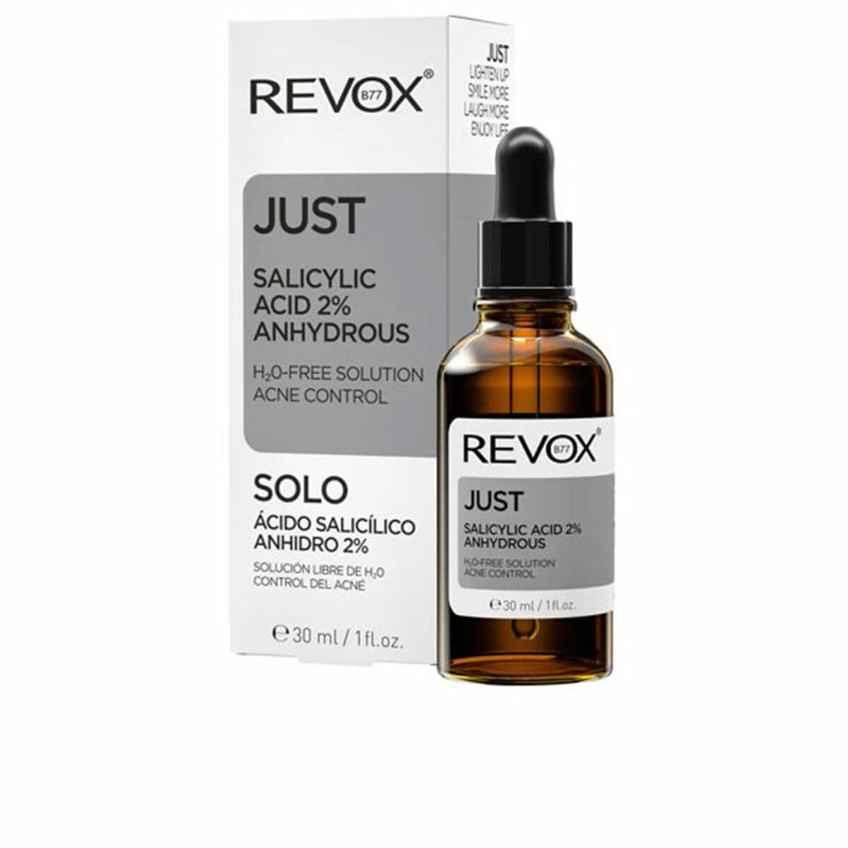 Siero viso Revox B77 Just 30 ml — acido salicilico