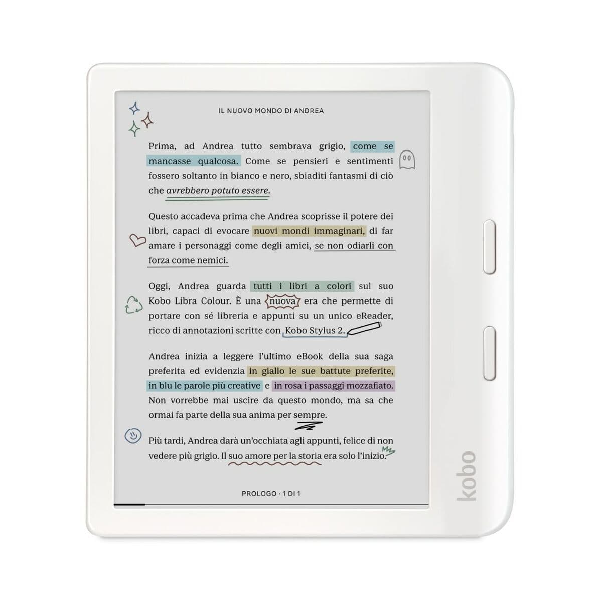 EBook Rakuten 32 GB 7" bianco