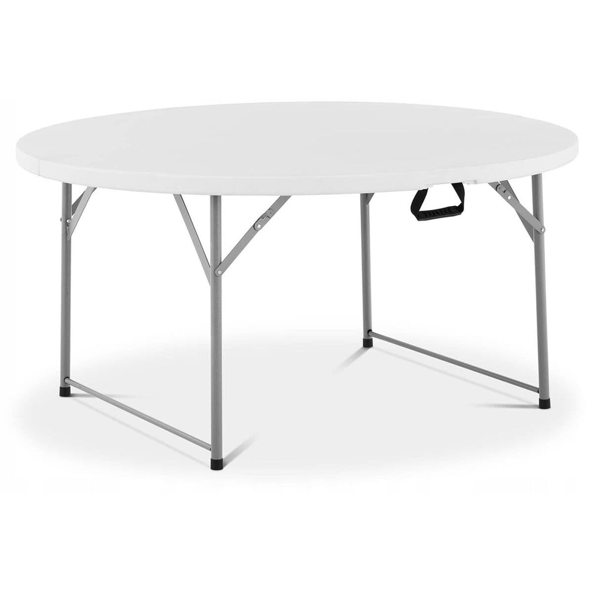 Marbueno Folding Table Resin weiß D.122x74 cm Catering, Beac