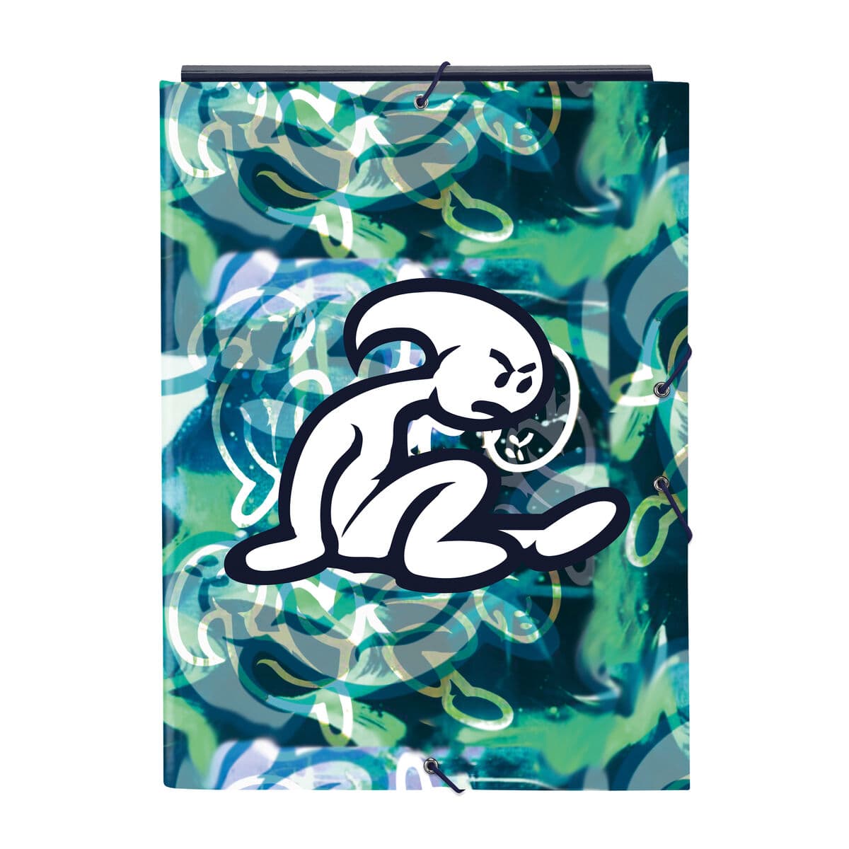 Ring binder El Niño Kook Navy Blue A4 26 x 33.5 x 2.5 cm