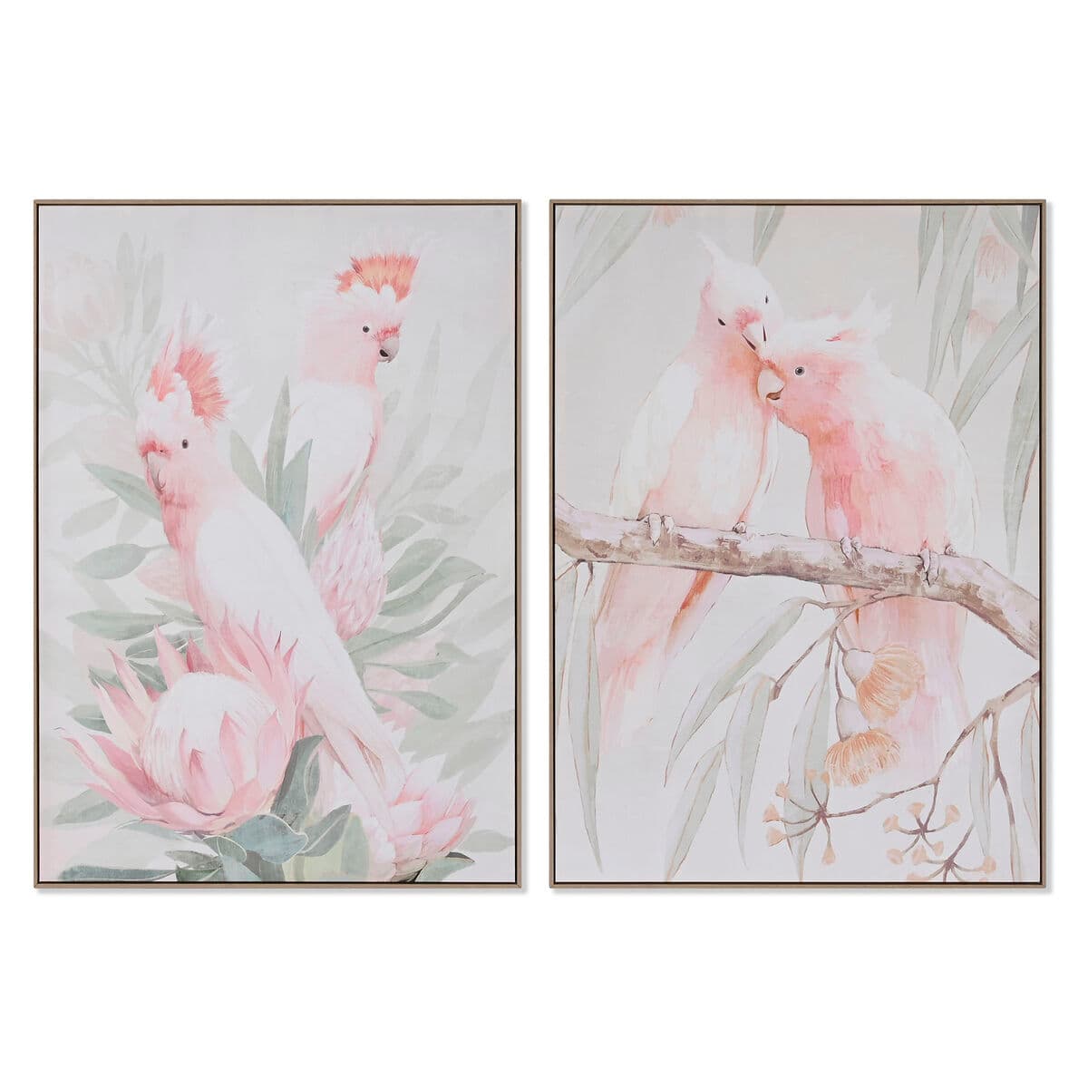 Canvas Home ESPRIT polistirene 100 x 4 x 140 cm