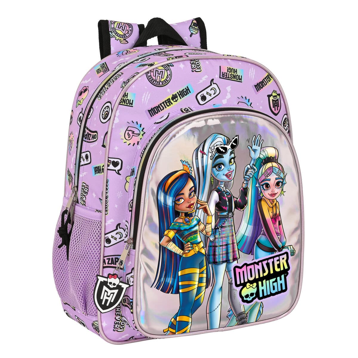 Zaino scolastico Monster High lilla