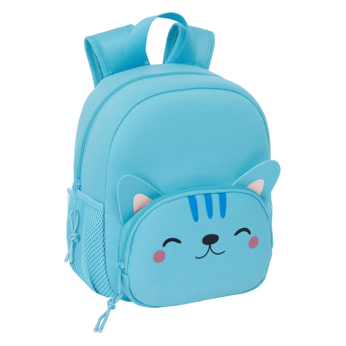 Child bag Safta Gato Light Blue 20 x 25 x 9 cm