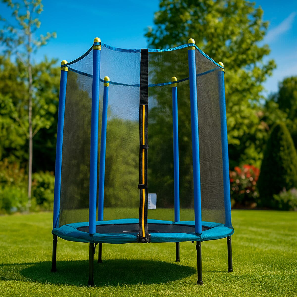 Trampolino per Bambini con Rete di Sicurezza Zuply InnovaGoo