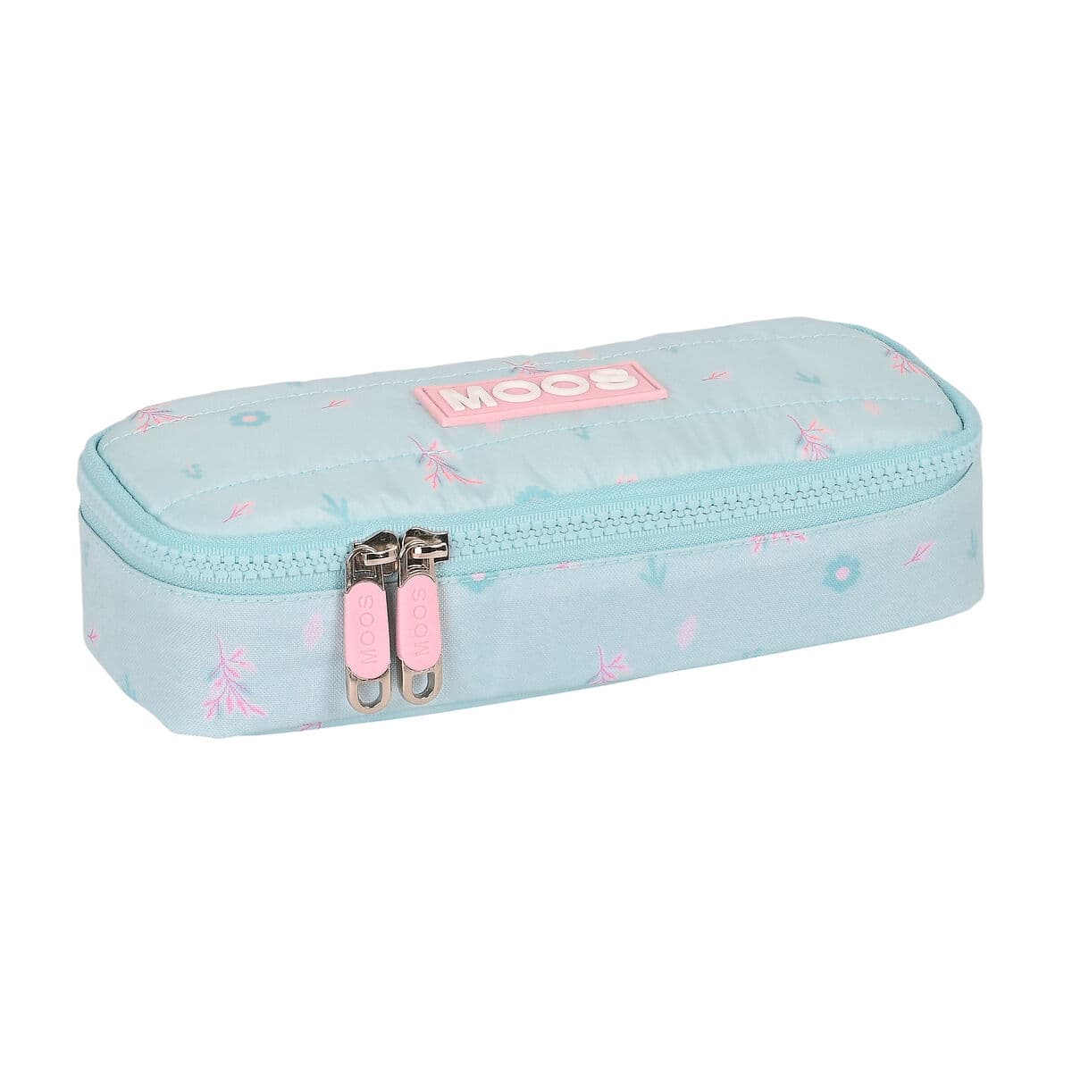 Astuccio scolastico Moos Garden 22 x 5 x 8 cm turchese