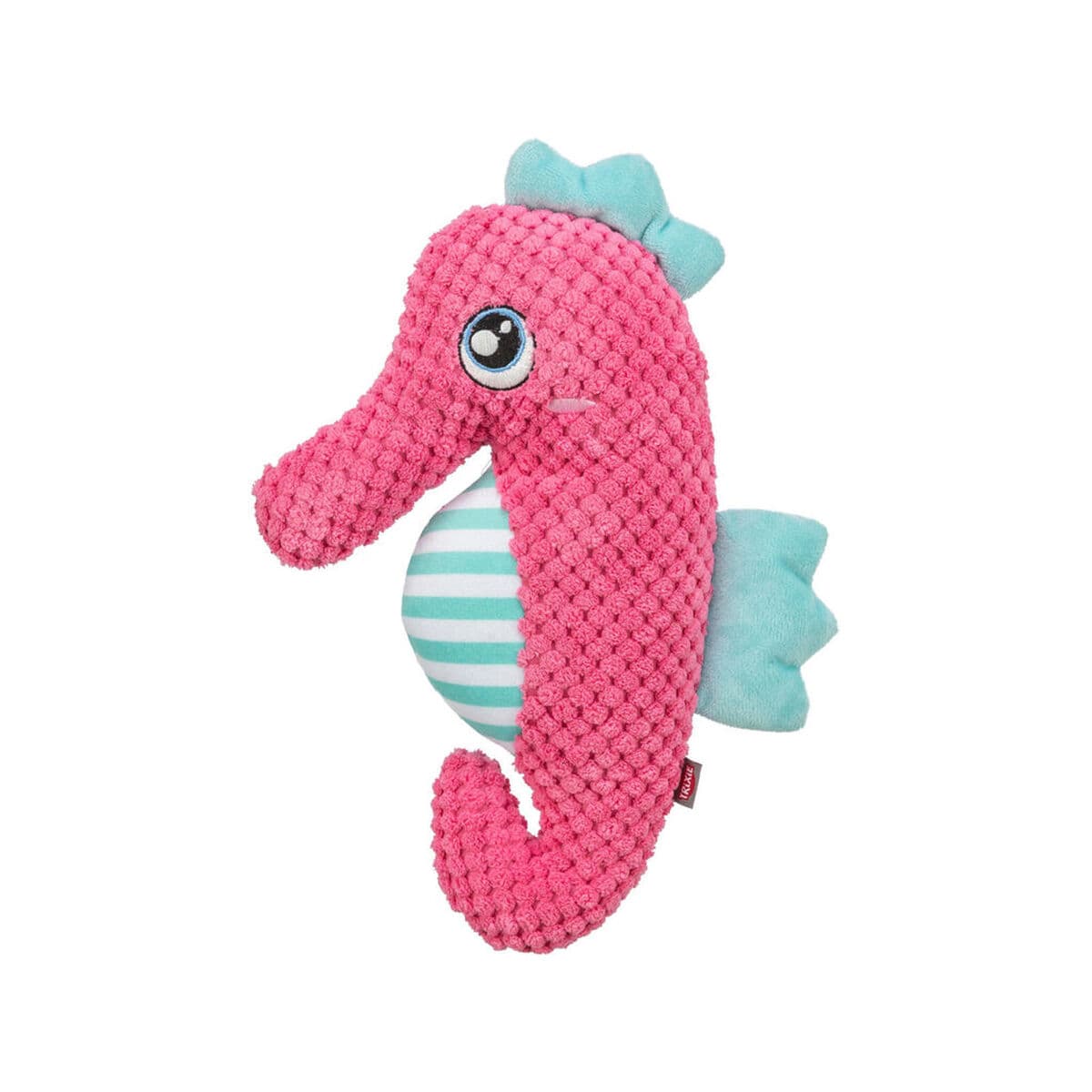 Soft toy for dogs Trixie Pink Sea Horse 28 cm Polyester