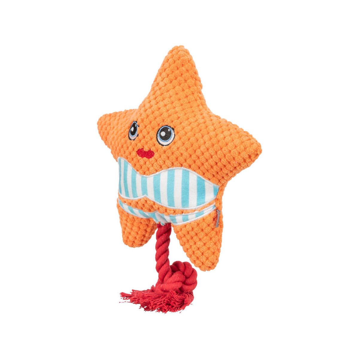 Soft toy for dogs Trixie Orange Starfish 22 cm Polyester