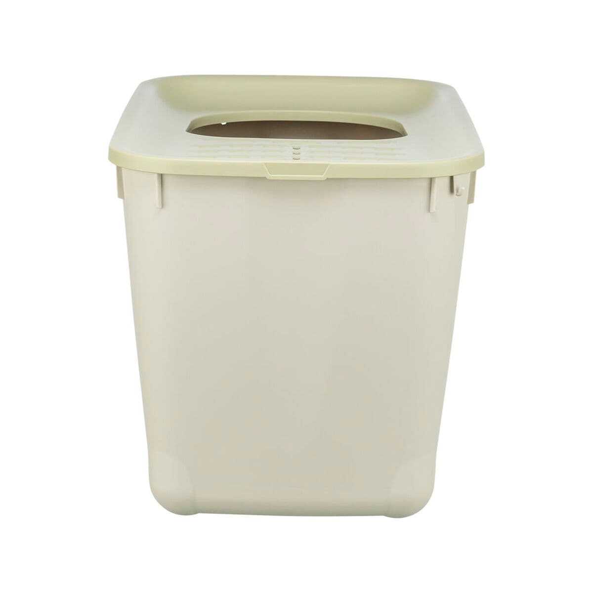 Cat Litter Box Trixie Hop-In 38 x 39 x 58 cm Green Grey Plas