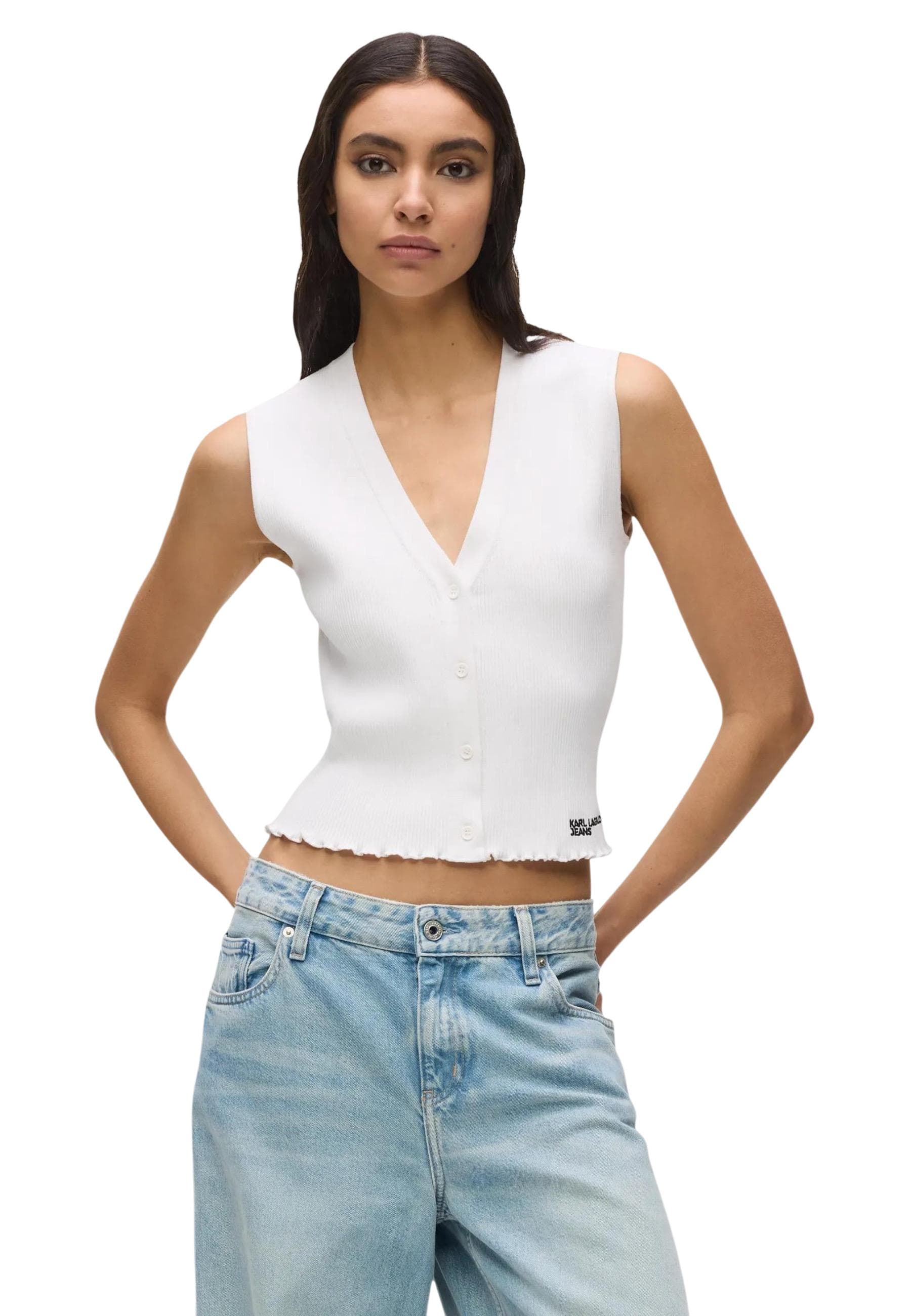 Karl Lagerfeld Jeans Canotta Donna