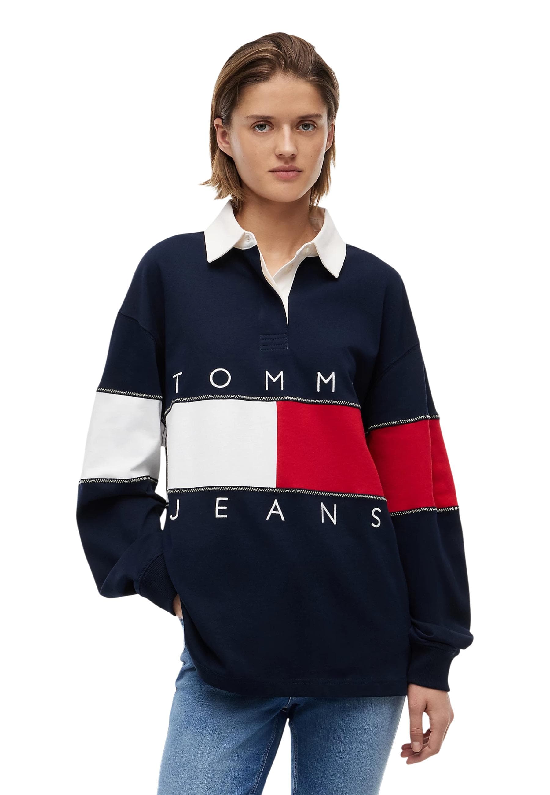 Tommy Hilfiger Jeans Felpa Donna
