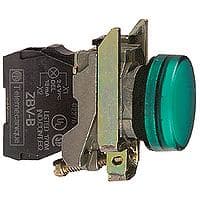 Schneider Electric Xb4bvm3 Allarme Con Indicatore Di Luce 230-240 V Verde (pilot Light Metal Green)